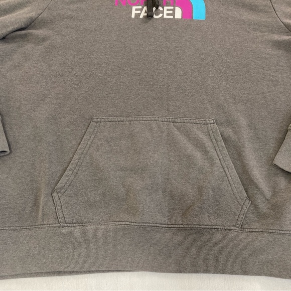 The North Face Hoodie Women's Sz XXL Gray Regular Fit Long Sleeve Pullover - Picture 6 of 16